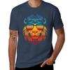 Rainbow Lion With Glasses Tshirt Quick Dry Light Sports Tshirt