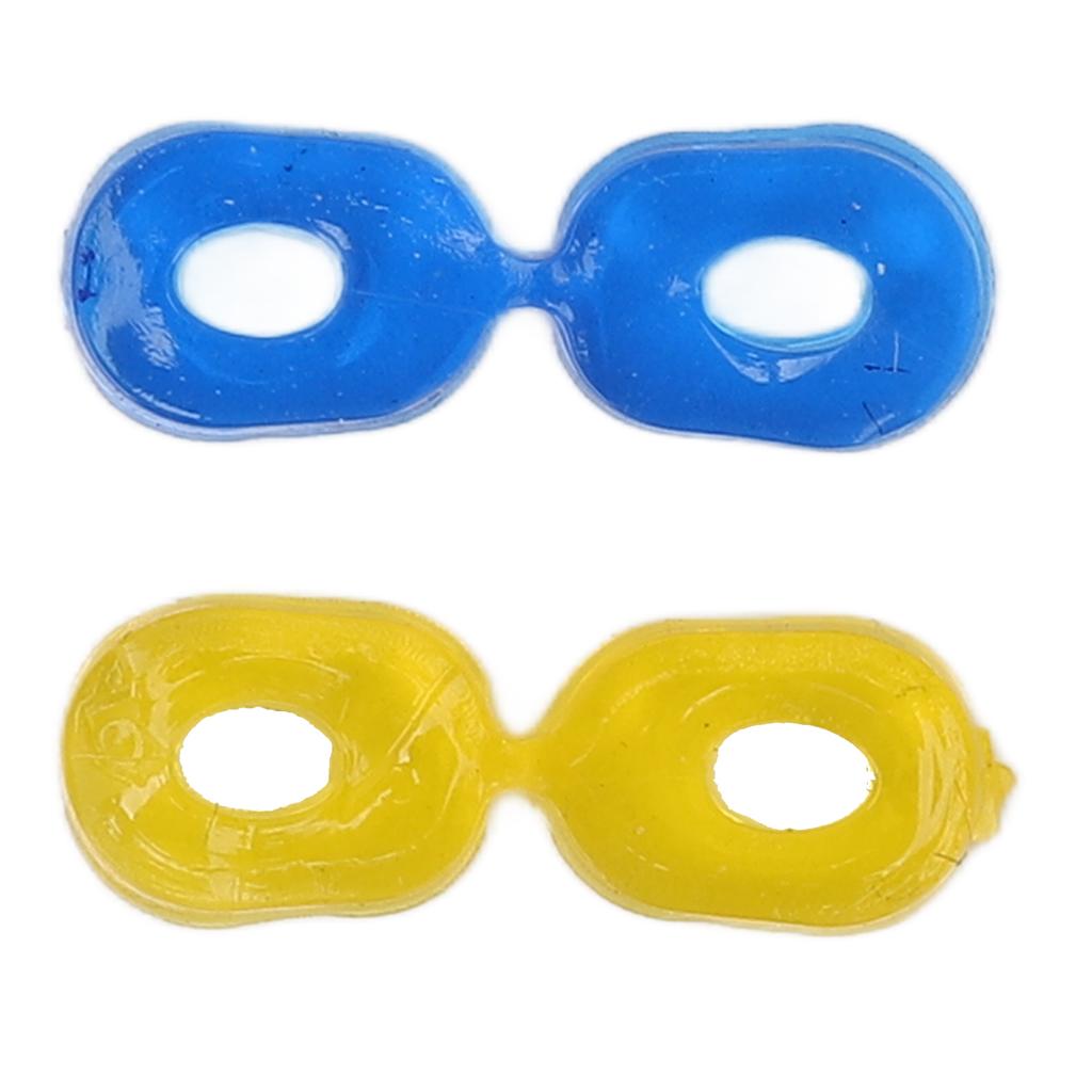 60 шт. стоматологических клиньев эластичная резина высокой прочности гигиенический сепаратор зубов фиксирующие клинья для больницы