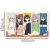 TV anime character rubber Haruno Hanako "mono" mats Satsuki, Anne, Sakurako, & Taisho,