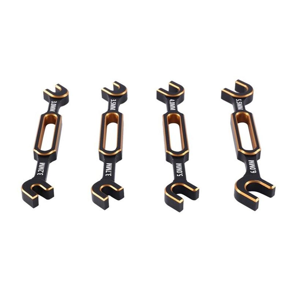 4Pcs RC Car Wrench 3/3.2/3.5/3.7/4/5/5.5/6Mm Ball Heads End Joint Remover Universal Tool For RC Car Drone Boat