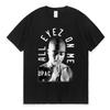 Rapper Tupac Tops Hip Hop Streetwear Vintage Y2k Tops Fashion Tshirt Print T Shirt Unisex Harajuku Casual Loose Tees Unisex
