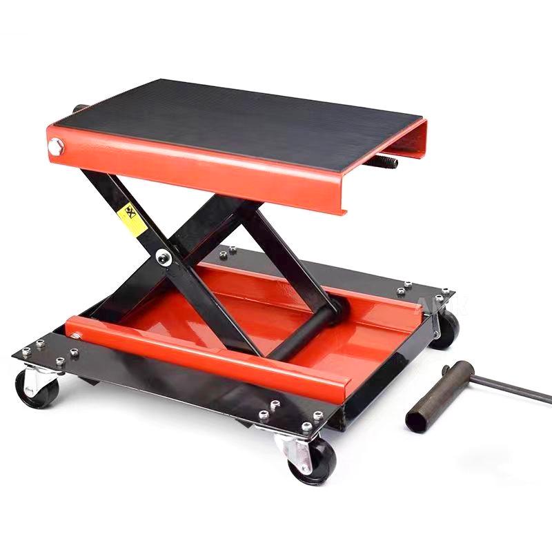 Electric Motorcycle & Bicycle Scissor Lift Platform for Repairs