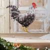Metal Rooster Decoration Wall or Door Decor Rooster Sign Realistic Rooster Decoration for Farmhouse Living Room Porch Yard Decor