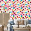 Fashionable colorful dots wallpaper for living room and bedroom 50x1000