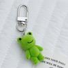 Мультяшная забавная маленькая лягушка кукла брелок креативный милый лягушка брелок кулон изысканный рюкзак украшения аксессуары подарки