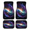 2/4 шт. Ковер с принтом туманности Млечный Путь, автомобильные коврики для Автомобиля, Фургона, Грузовика, Внедорожника - 4 шт. Полный комплект, передние и задние