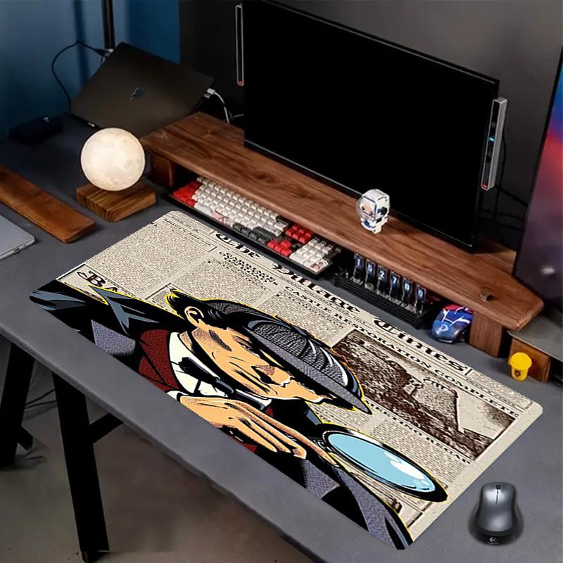 Sherlock Holmes Theme Mouse Pad, Non Slip Rubber Base, Multifunctional Office & Home Decor, Perfect for Workspace Personalization.