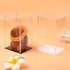 1Pc Transparent Acrylic Display Case Storage Box 11.4x9.7x18cm for Labubu Plush Dolls/Toys Organizer Protective Container