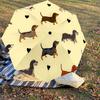 1PC Dachshund Heart Automatic Open/Close Umbrella with Windproof, 8-Rib Sturdy Canopy, Durable Ribs, Fashionable Design1284A