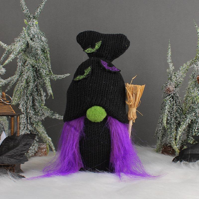 Wan St. Rudolph Doll Ornament Creative Luminous Old Man Doll Ghost Festival Party Decorative Props