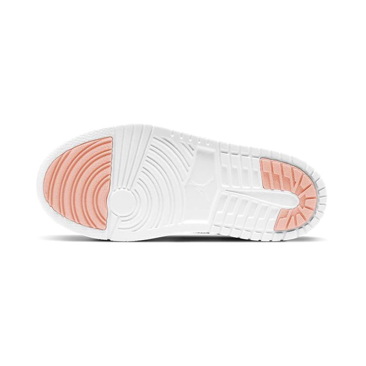 Детские кроссовки Air Jordan 1 Low ALT PS Arctic Orange Белый антрацит BQ6066-800