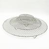 Round Shape BBQ Cooling Rack Stainless Steel Baking Rack Durable Air Fryer Rack  Outdoor Camping