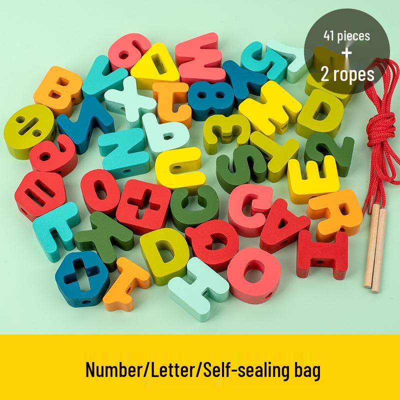 CPC Игрушка-бусины для развития мелкой моторики у детей: Детские нанизывание и концентрация блоки