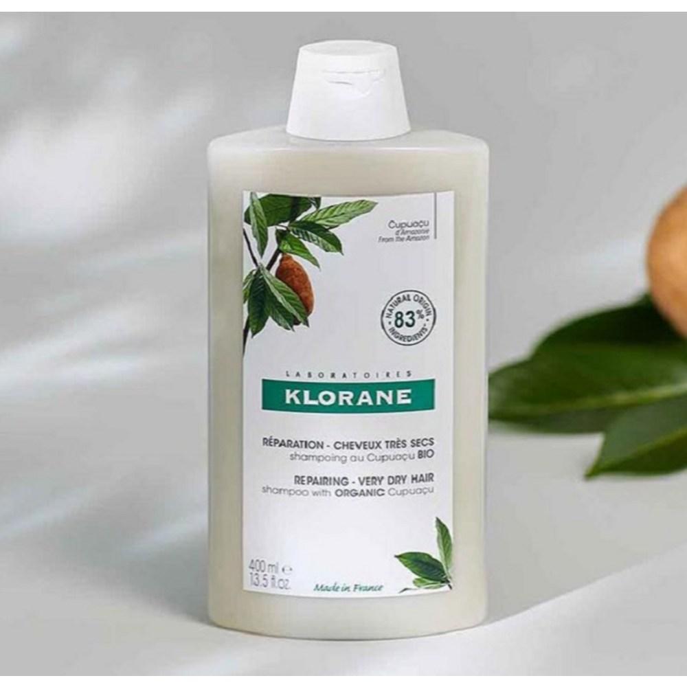 Шампунь Klorane Cupuaçu Butter Repair для сильно поврежденных волос, 400 мл, 1 шт.