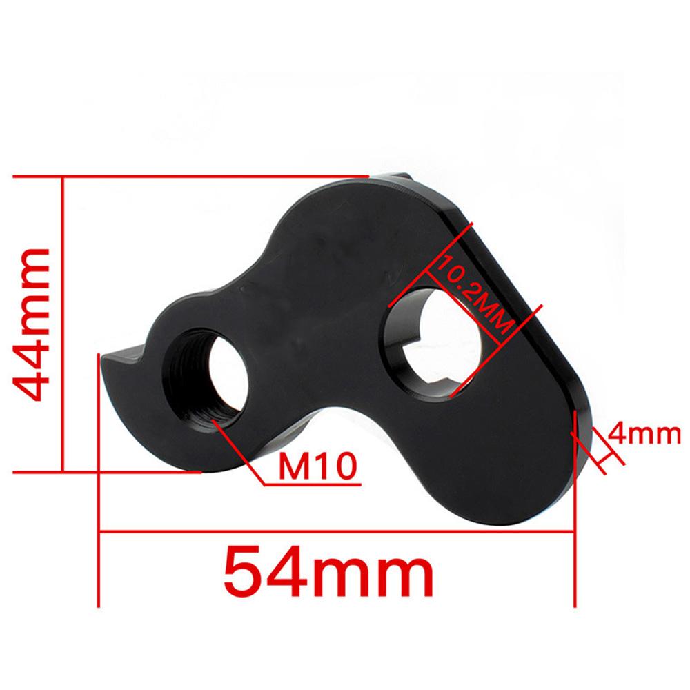 Zinc Zinc Alloy Bike Rear Derailleur Hanger Single-speed Modified Rear Shifting Rear Derailleur Tail Hook
