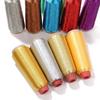1шт 17 см x 6 см полиэстер цилиндрической формы швейная нить золотого и серебряного цвета для вышивания