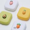 Футляр для линз Fruity, зеленый авокадо
