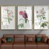 Картина маслом в скандинавском стиле с изображением цветов, розовых и красных роз, постер, современная настенная роспись, украшение для гостиной, свадебное украшение, настенная роспись без рамки
