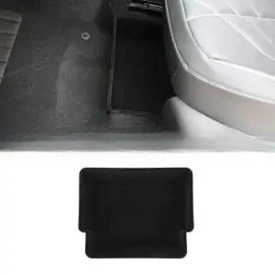 For Volkswagen T-Cross 2019-2023 Car Front Seat Under-seat Storage Box Felt Cloth Car Under Seat Layered Storage Box