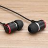 Earphones Earphones High Resolution Deep Bass Wired Earphones with Microphone Canal Earphones Stereo Earphones Type Sound Leak Prevention Lightweight