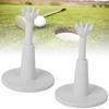2Pcs Adjustable Golf Tee Standing Practice Training Ball Support Nail Accessories