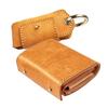 Leather Compact Genuine Italian Coin Purse Set [Days Art] Book-shaped Wallet, Multi-key Case, Gift, Wallet, Wallet, Men's, Women's, Unisex, Leather,