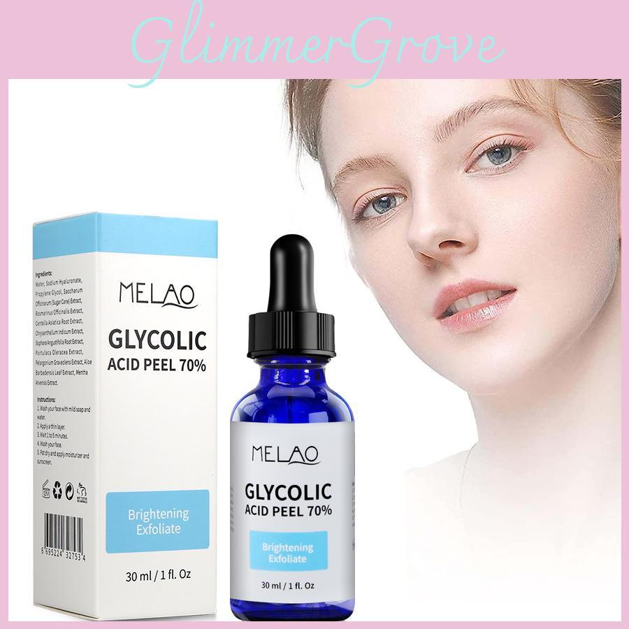 Гликолевый эксфолиатор Кислотный химический эксфолиант Осветляет цвет лица