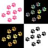 Автомобильная наклейка с принтом кошачьей лапы, креативная 3D наклейка со следами животных, солнцезащитный крем, водостойкая, автомобильная наклейка на дверь, окно, внешние аксессуары