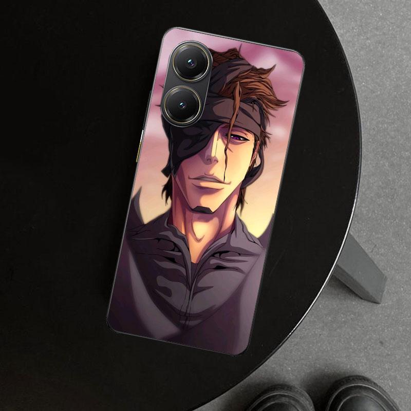 Aizen Sousuke Bleach Чехол для телефона для Xiaomi Poco X6 X5 X7 Pro F7 Ultra Redmi 15C 15 13C 13 12C 12 10C 10 10A 9C 9A 9T 9 Coq