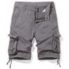 Cozy Up Men's Lightweight Multi Pocket Cotton Casual Cargo Shorts with Zipper Pockets(No Belt)