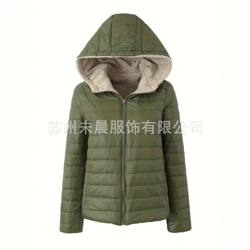 Womens Lightweight Quilted Hooded Puffer Jacket Casual Warm Winter Coat