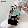 Животное Волк Воет Чехол для Телефона Для iPhone 17 Air 16 15 14 Max Plus 11 12 13 Pro Max Чехол для Телефона coque