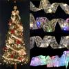4M Christmas Ribbon With LED Lights Waterproof For Christmas Tree Decoration New Year Wall Window Home Decoration Christmas Gift