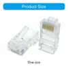 Высокопроизводительные неэкранированные разъемы Cat5e RJ45 8P8C с прецизионными позолоченными контактами