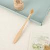 Ready Stock Fast and Custom Logo Kids Waterdrop Shape Soft BPA Free Natural Biodegradable Bamboo Toothbrush