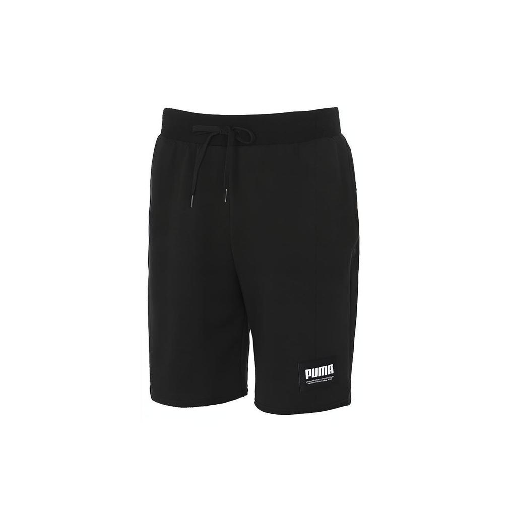 Puma Вязаные шорты для бега для фитнеса и бега Мужские плавки черные 845866-01