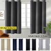 1 Panel Blackout Curtains for Bedroom Thermal Insulated Room Darkening Curtain for Living Room