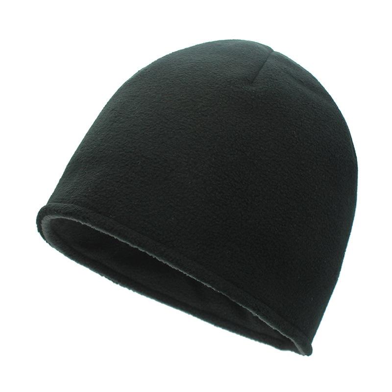 Новая мужская осенне-зимняя модная лыжная шапка, женская трендовая двусторонняя шапка из флиса, теплая и удобная пуловерная шапка