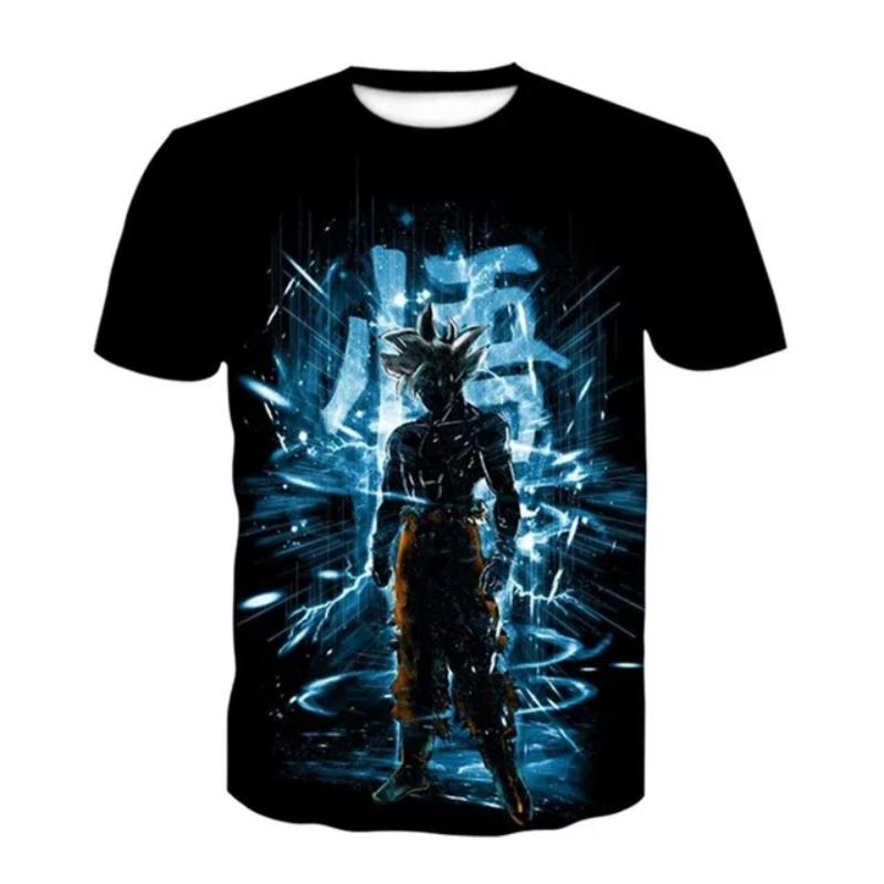 Kids Clothes Anime Dragon Ball Boy Girls Tshirt T-shirt Goku 3D Printed Short Sleeve Harajuku Men Tops Tees Boys Girls Clothing