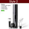 Electric Wine Opener Automatic Corkscrew Wine Openers for Beer Battery Bottle Opener Foil Cutter Kitchen Bar Can Opener