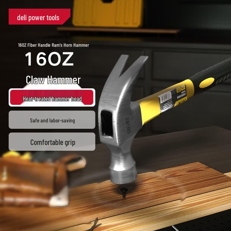 Deli Multi-Purpose Claw Hammer