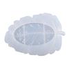 Resin Coaster Molds Leaf Storage Tray Mould Silicone Agate Coaster Molds Glossy Coaster Molds for Making Craft