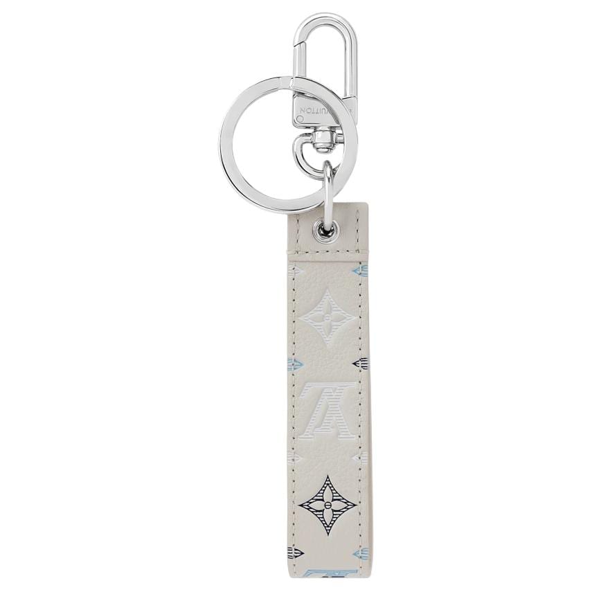 LOUIS VUITTON Leather Charms Men's Silver M04117-