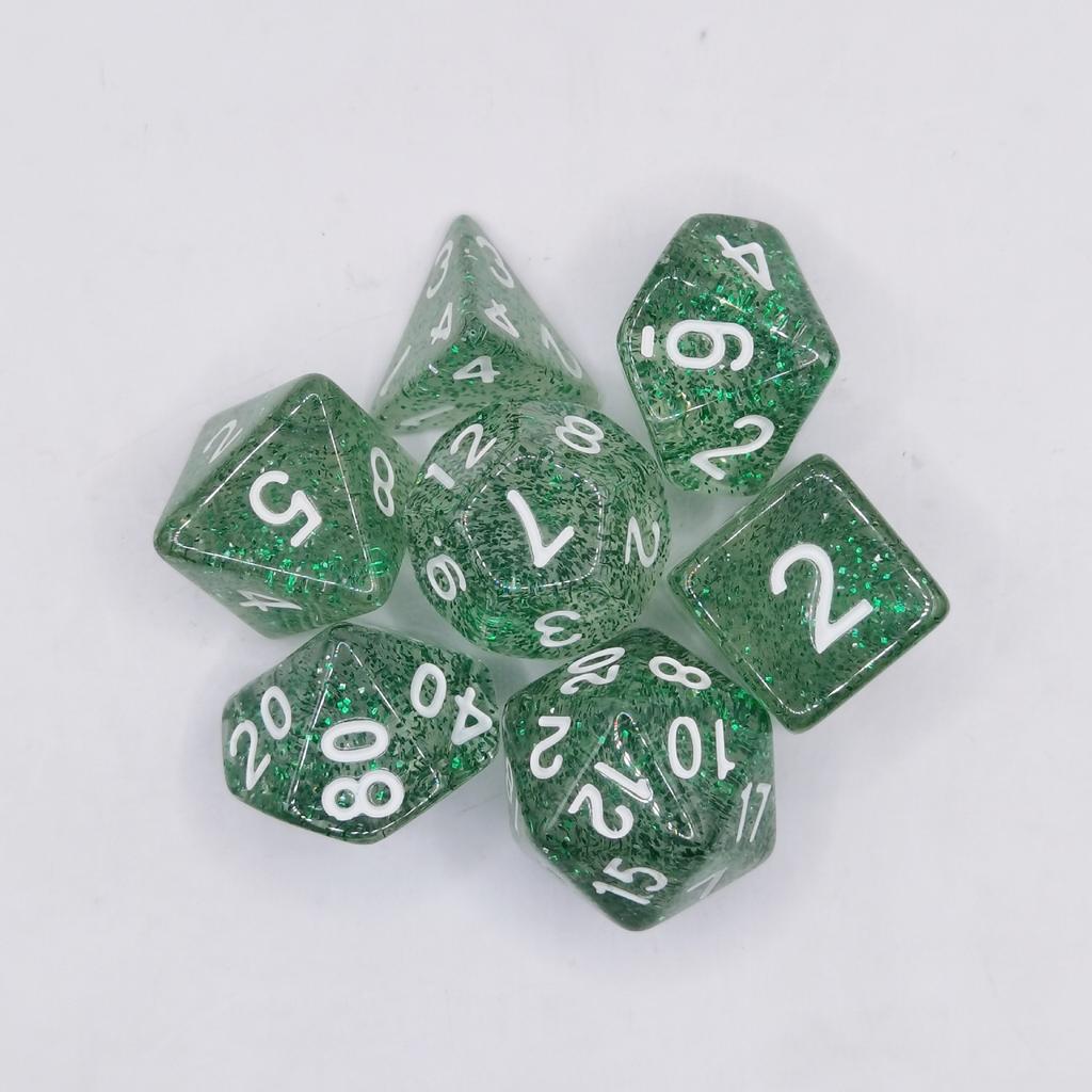 7 шт./лот, многогранные игральные кости из смолы D&D D4 D6 D8 D10 D% D12 D20, многогранные игральные кости TRPG, настольные игры