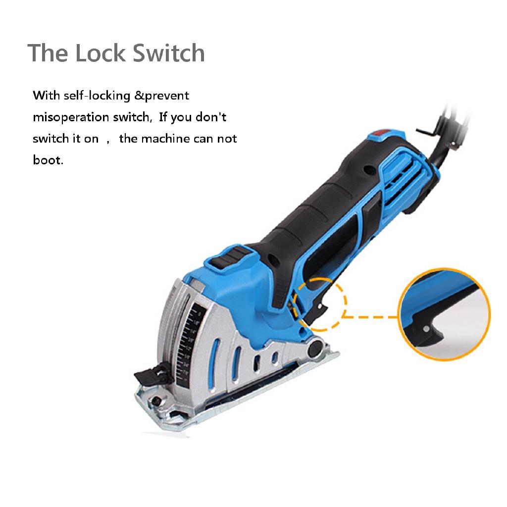 500W 4200 Rpm Electric Circular Saw Power Saw Hand Circular Saw For Wood Cutting