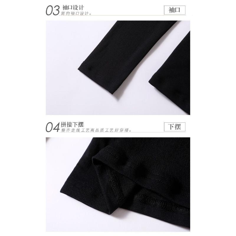 Новая модная универсальная черная водолазка с вышивкой на осень и зиму, прилегающая футболка с длинным рукавом из сетки, базовая рубашка