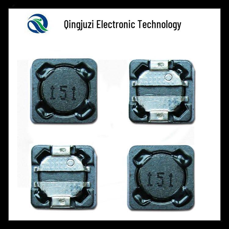 Высокотемпературный экранированный SMD-индуктор RH74-101M, 100 мкГн, 7x7x4 мм, 0,6 А