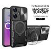 Realmi C55 4G чехол противоударный защитный чехол для слайдера для Realme C55 C 55 4G RMX3710 6,72 "кольцо-магнитный держатель защитная крышка