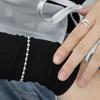 Ctwins БРАСЛЕТ С ЖЕМЧУГОМ ИЗ СЕРЕБРА 925 ПРОБЫ НА КАЖДЫЙ ДЕНЬ(серый)