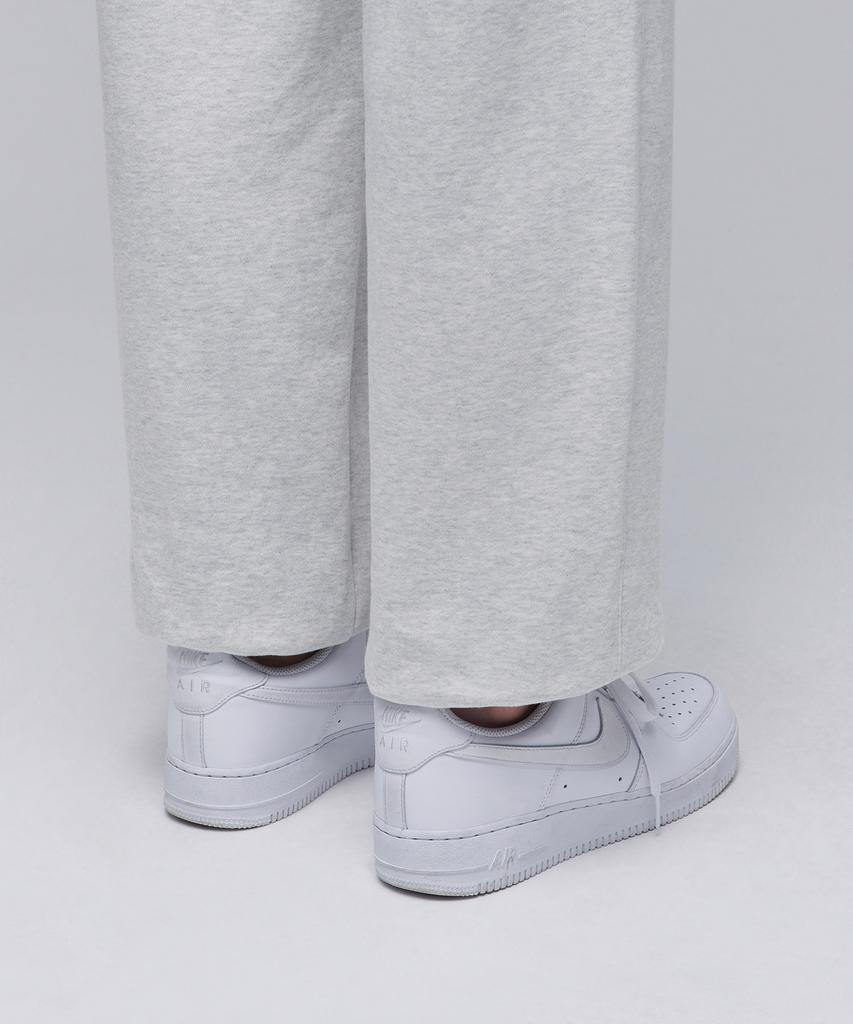 MUSINSA STANDARD Wide Sweatpants [Melange Light Gray]